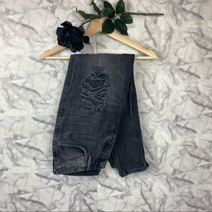 Topshop Moto Distressed Denim Jeans